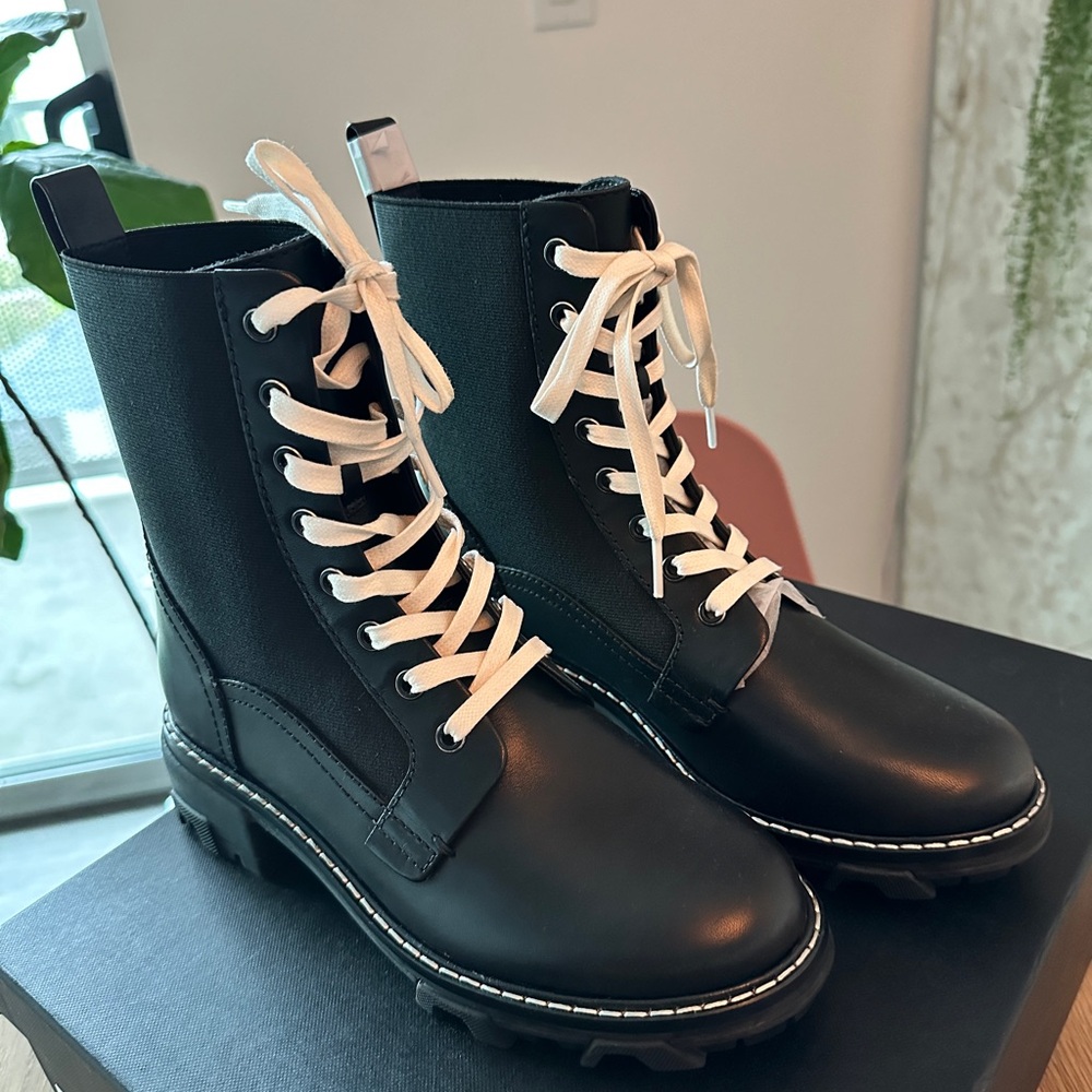 Rag & Bone Shiloh Lace Up Boots NEVER WORN!
